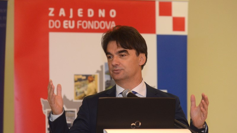 Potpredsjednik Vlade Grčić: EU fondovi novi su smjer ekonomske i ukupne politike
